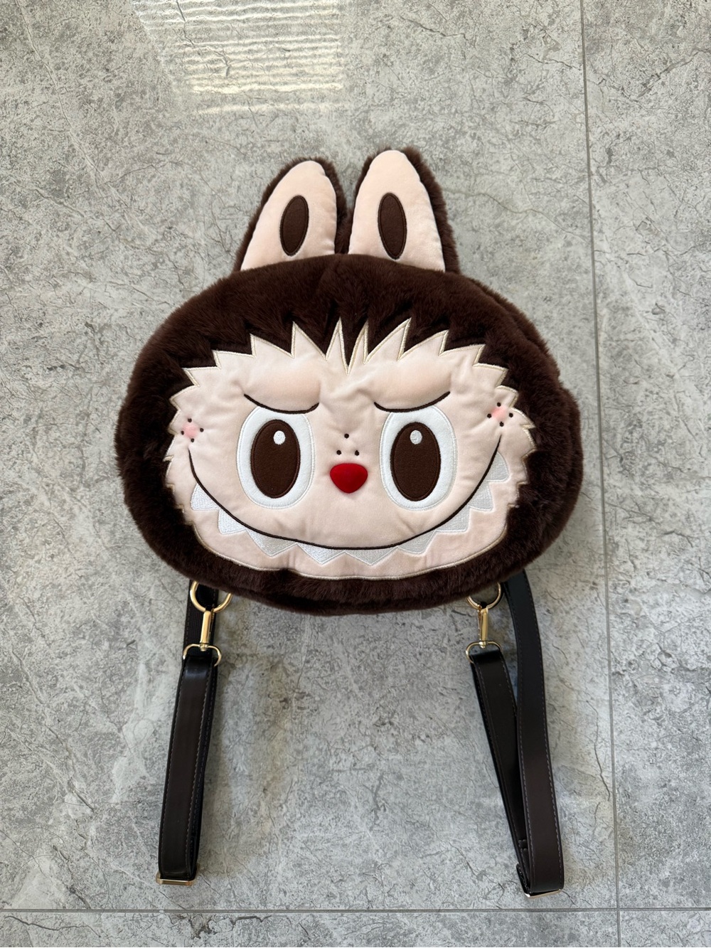 Labubu big head backpack
